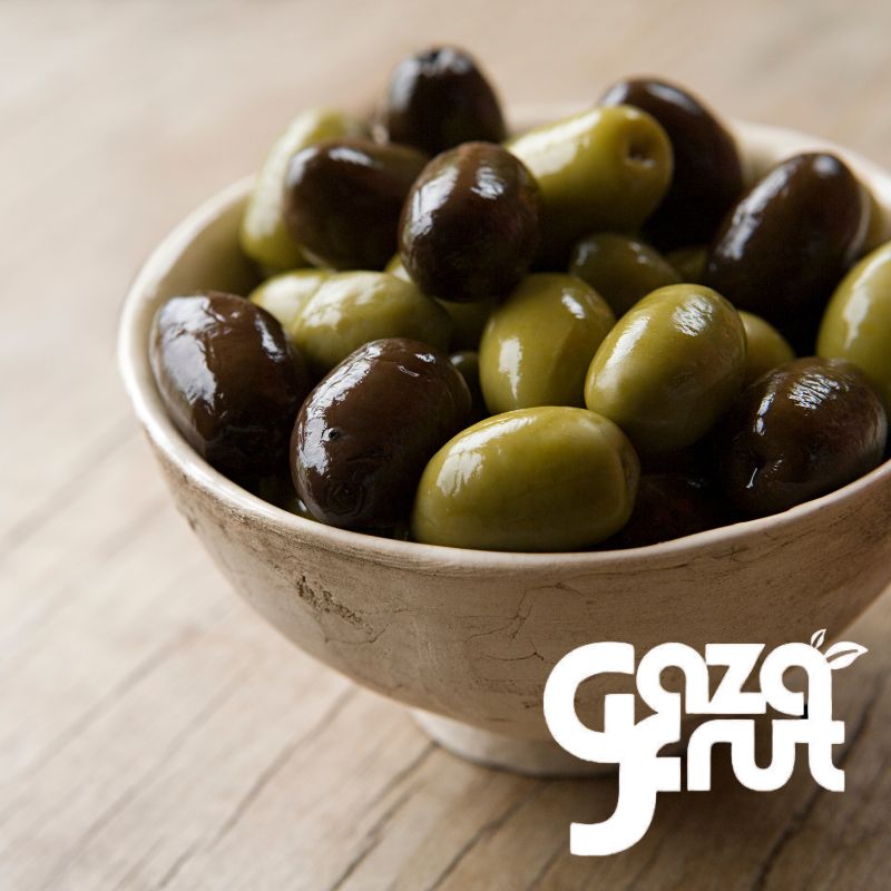 Aceituna Verde. Seleccion de calidad para despacho en Santiago por Gazafrut.