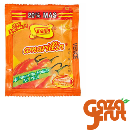 Ají amarillo molido 100% natural, ideal para salsas, guisos y recetas peruanas.