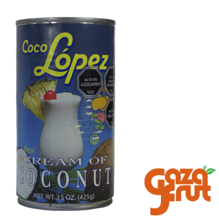 Crema de coco en conserva, rica y cremosa, ideal para curry, postres y recetas saludables