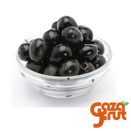 Aceitunas negras frescas y carnosas, ideales para ensaladas, pizzas y tapas